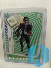 2021 Illusionists Green - Kyle Pitts RC - Falcons no. ILL-17